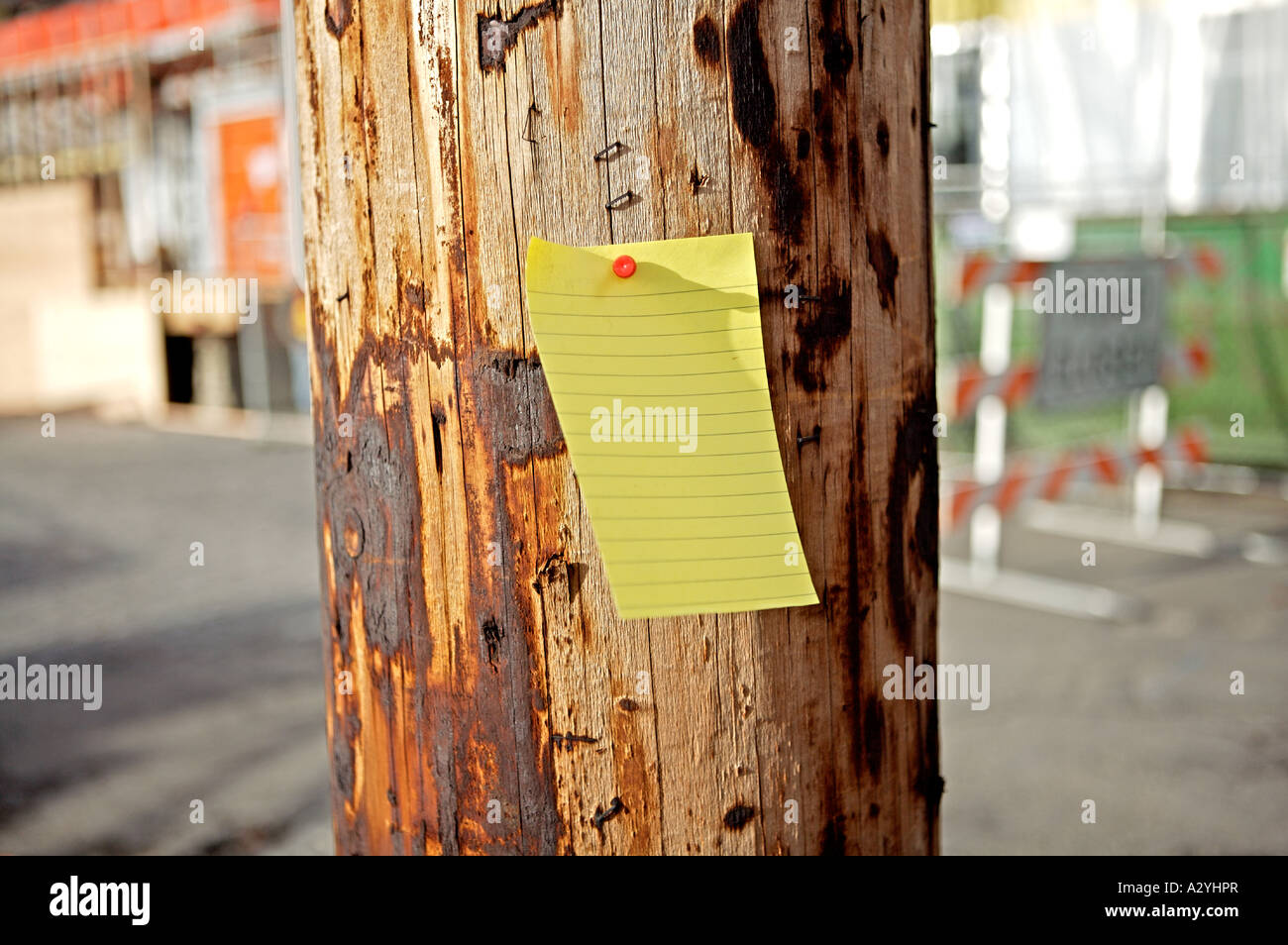 note blank sign post it Stock Photo - Alamy