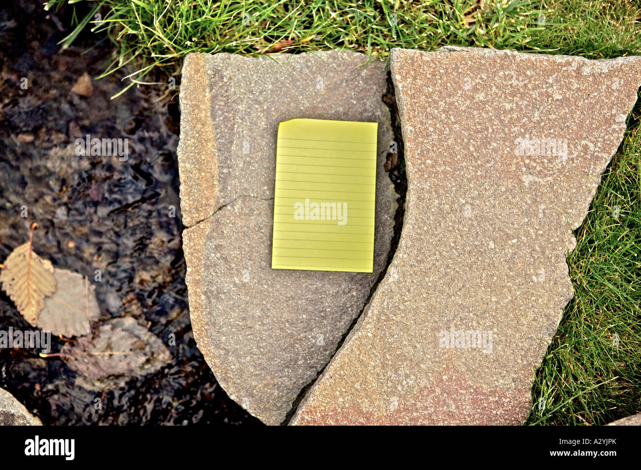 note blank sign Stock Photo - Alamy