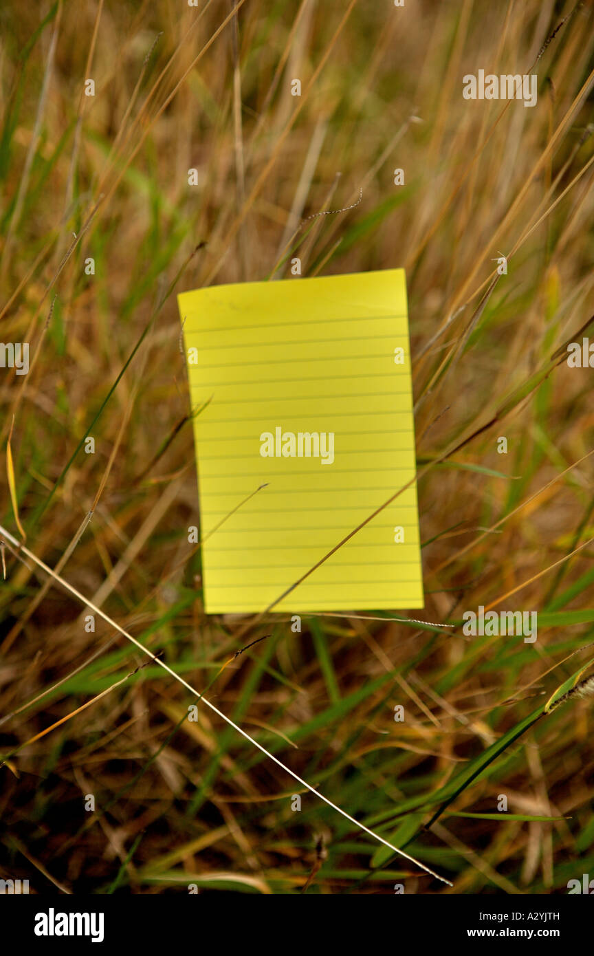 note blank sign Stock Photo - Alamy