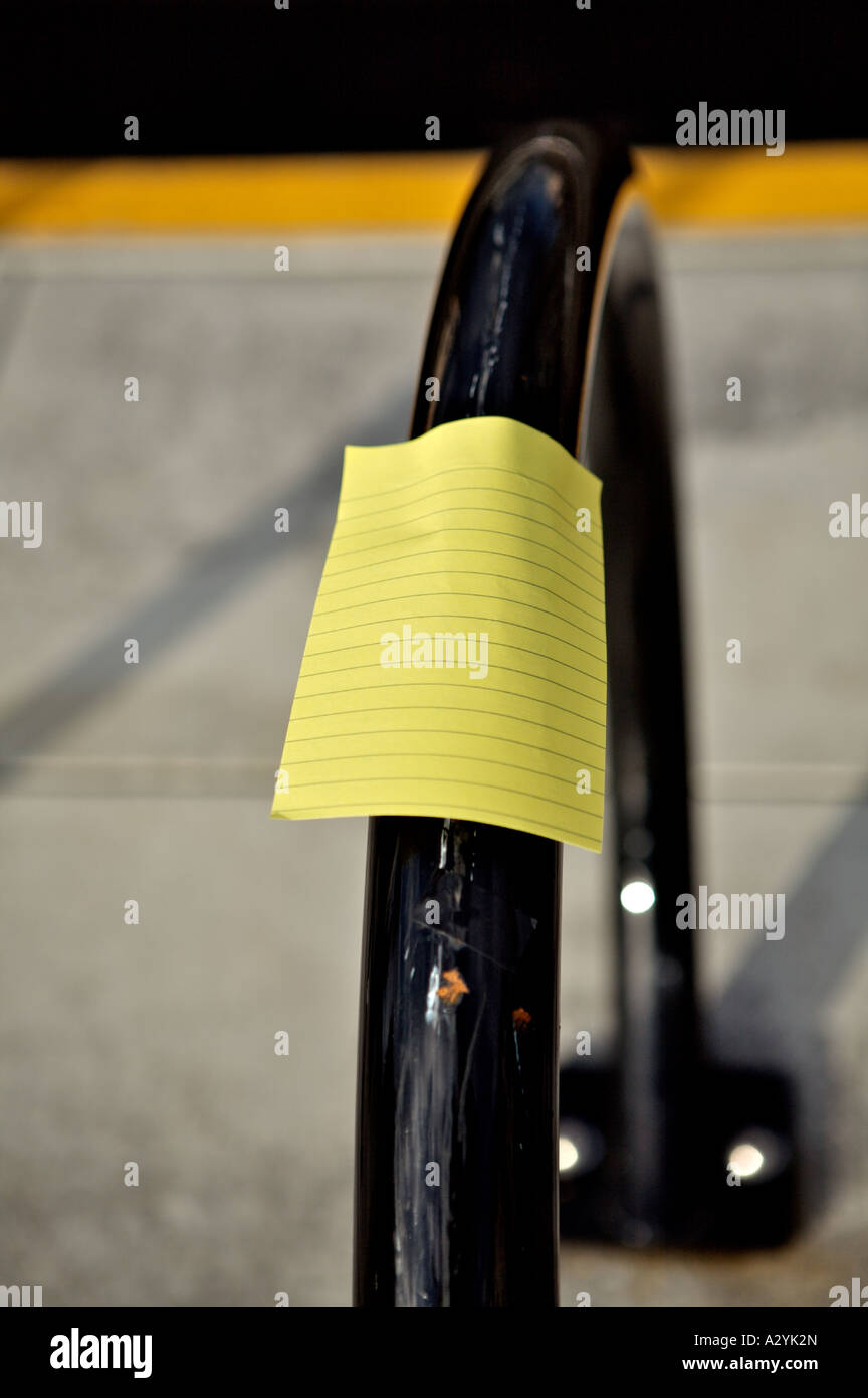 note blank sign Stock Photo - Alamy