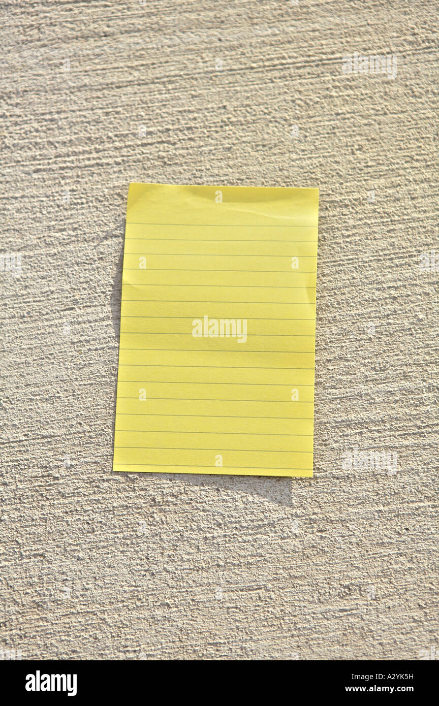 note blank sign Stock Photo - Alamy