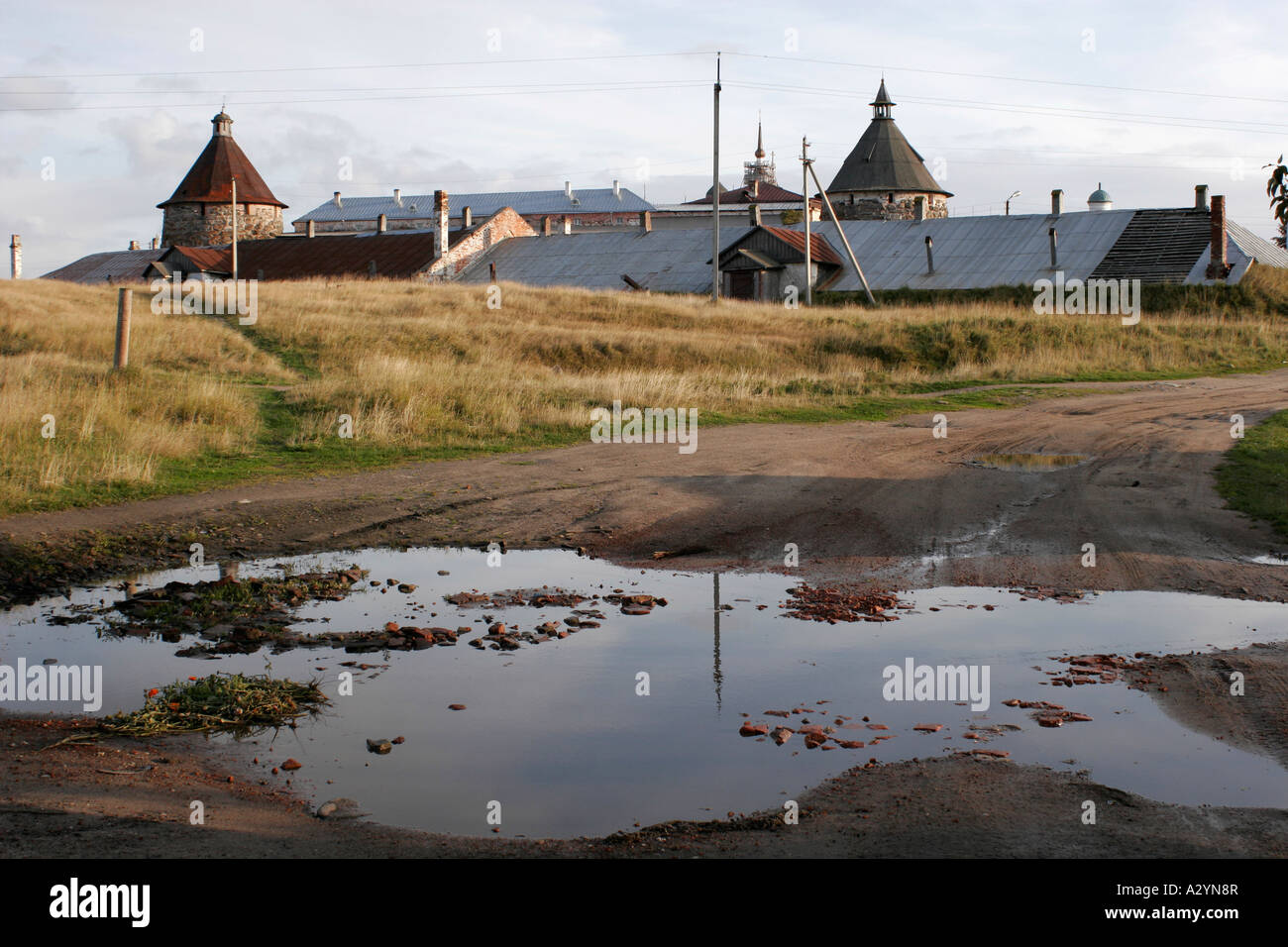 Solovetsky Monastery, Great Solovetsky island, White Sea, Russia Stock Photo