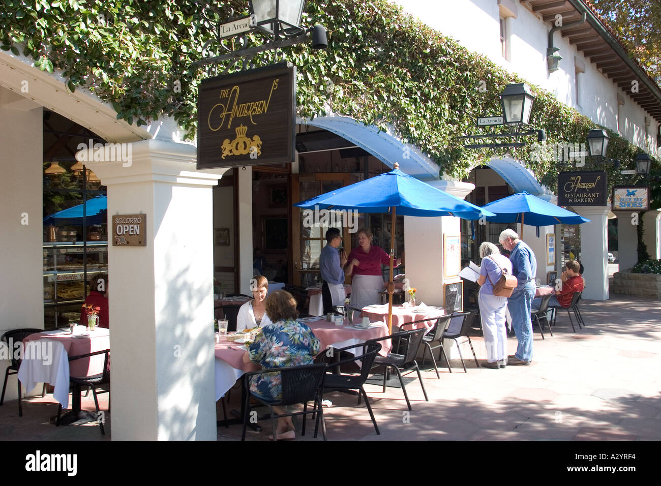 The Andersen Restaurant and Bakery Santa Barbara California USA Stock
