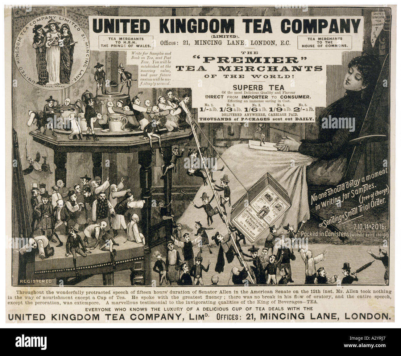 Uk Tea Company Stock Photo Alamy