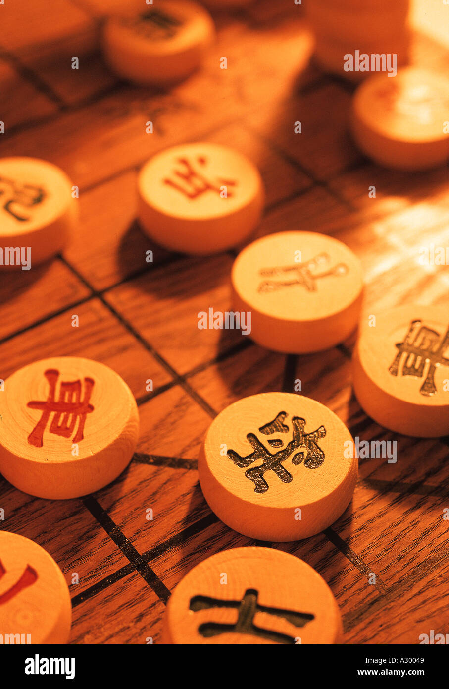 Chinese Chess Stock Photo
