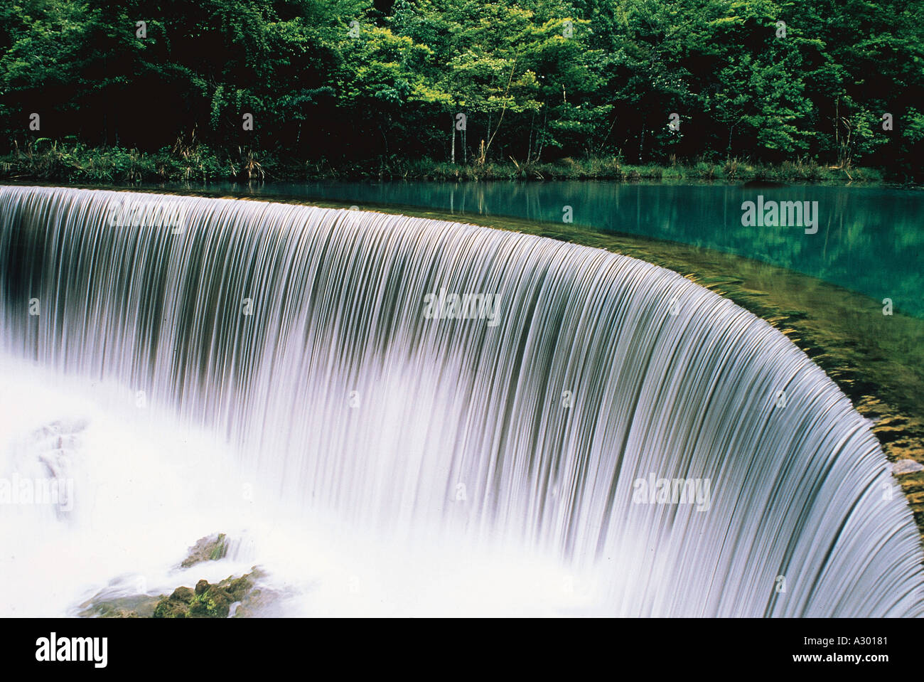 Jiu Zhai Gou Si Chuan China Stock Photo