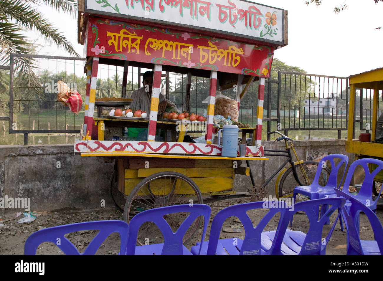 A food cart in Sonargoan Bangladesh Stock Photo Alamy