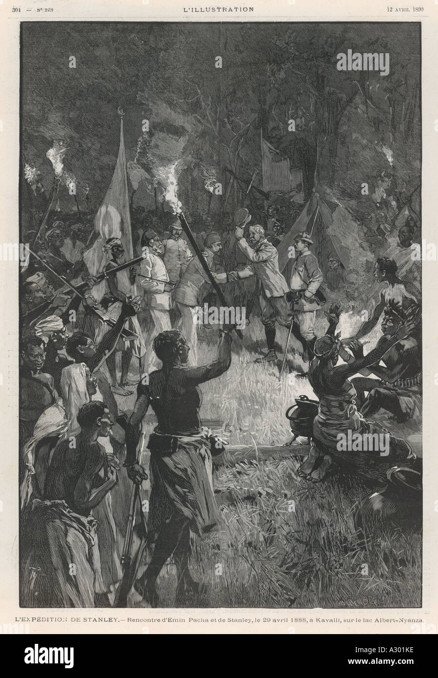 Stanley Meets Pasha Stock Photo Alamy