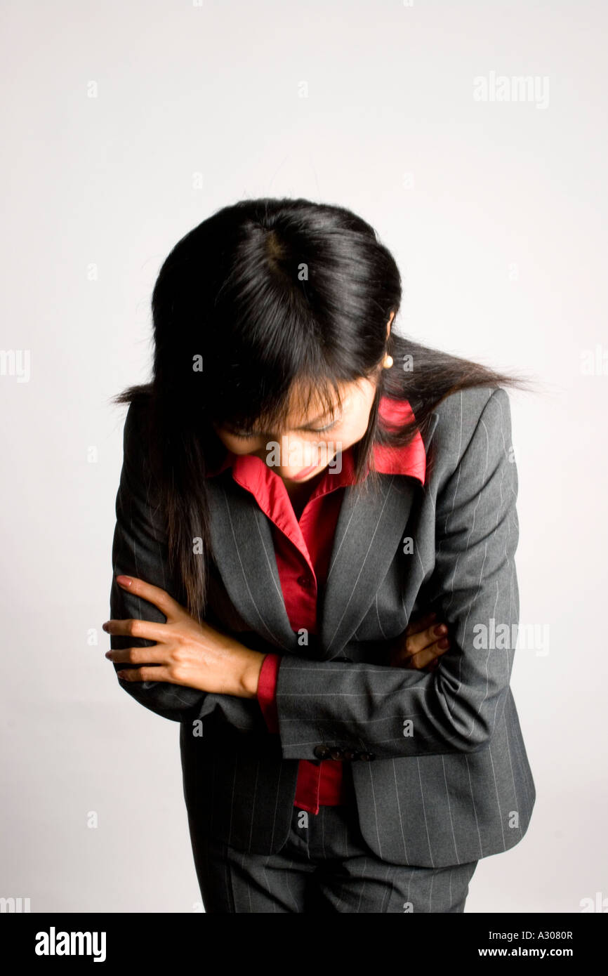 Chinese Asian Woman in Business Suit Stock Photo - Alamy