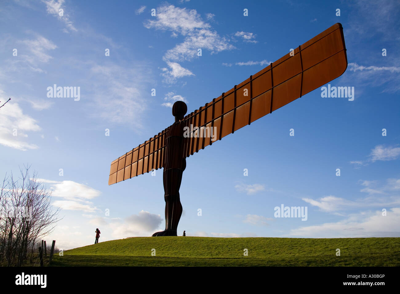 Angel of the North statue, Newcastle, England Stock Photo - Alamy