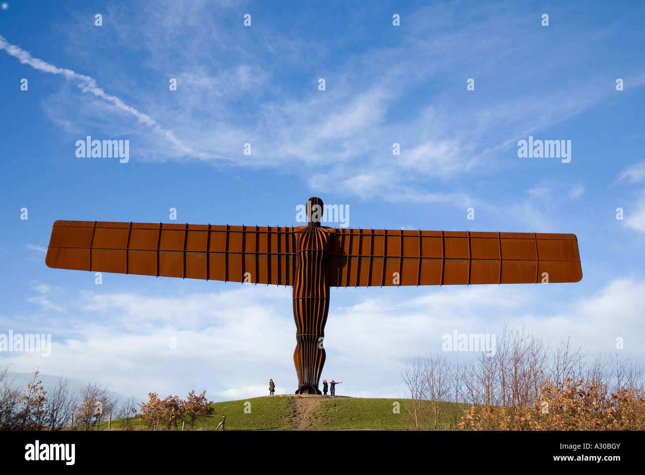 Angel of the north statue, Newcastle, England Stock Photo Alamy
