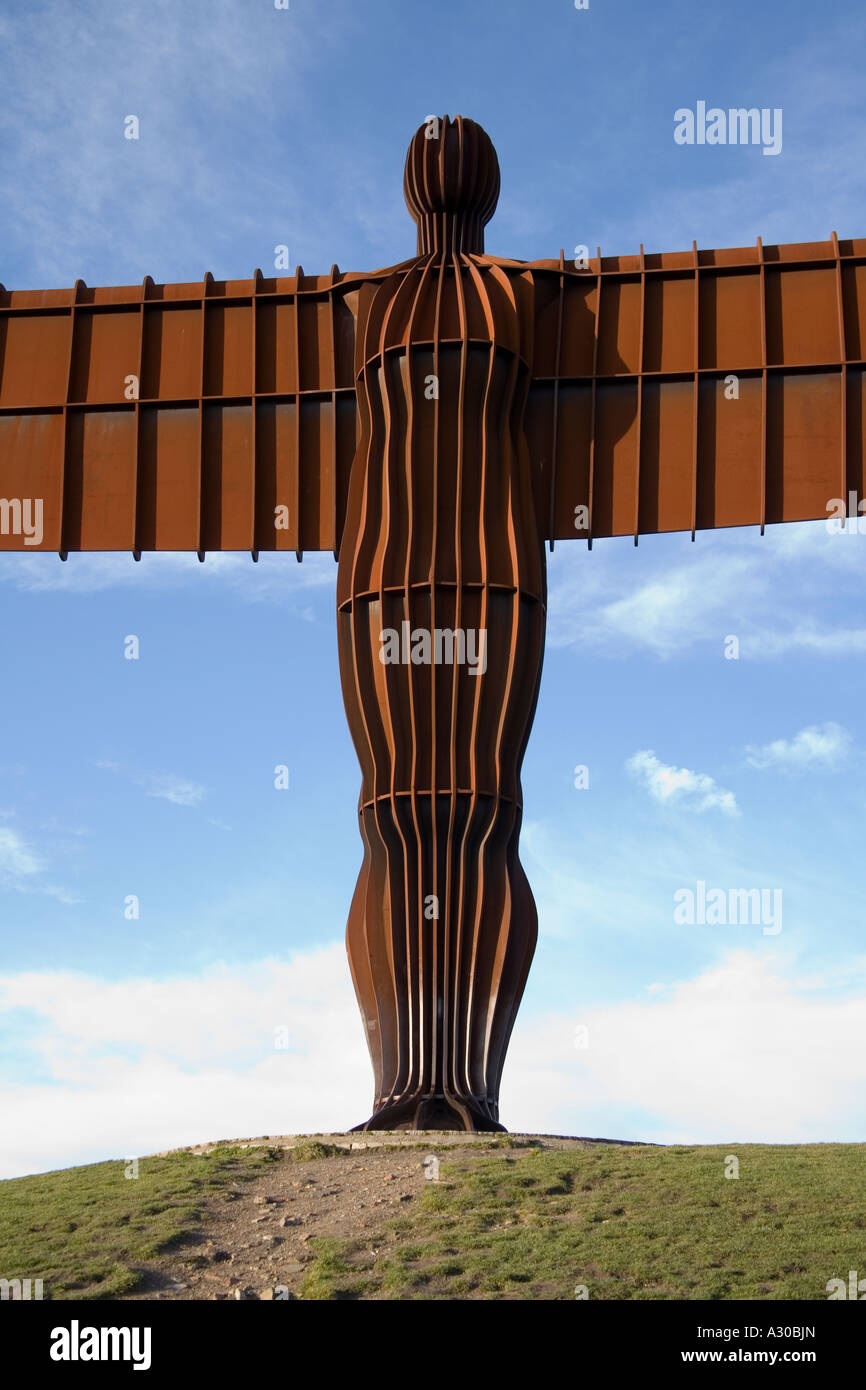 Angel of the north sculpture, Gateshead, Newcastle, England Stock Photo ...