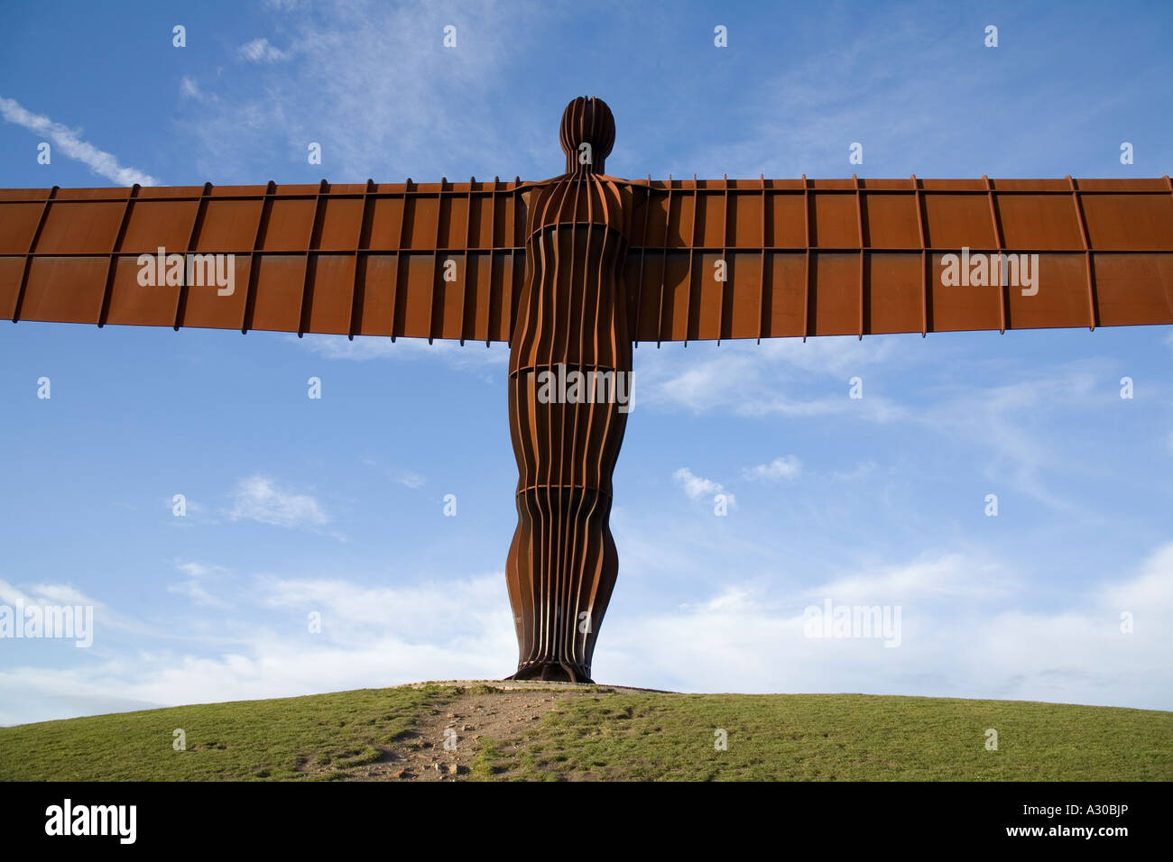 Angel of the north sculpture, Gateshead, Newcastle, England Stock Photo ...