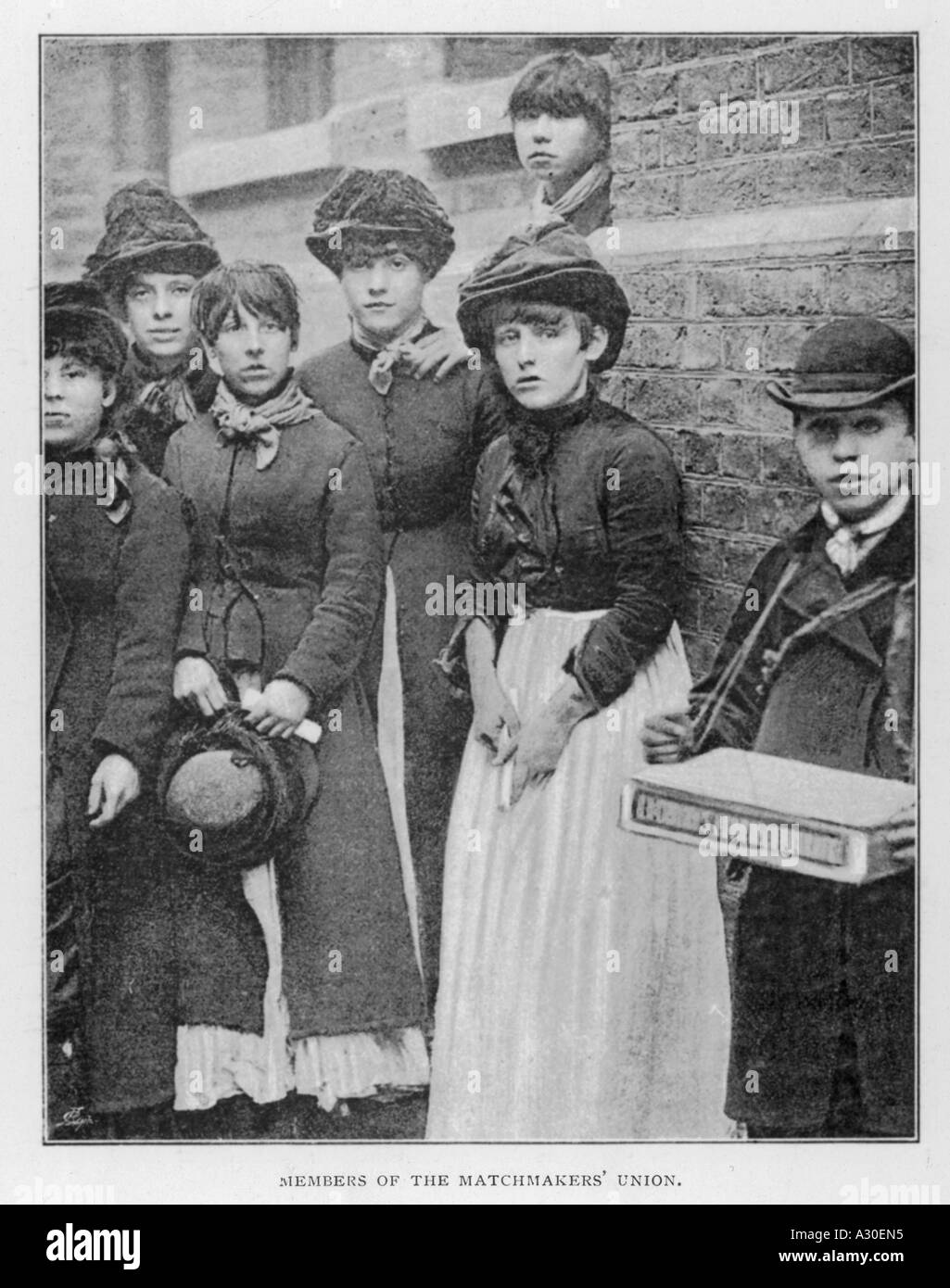 1888 Matchgirl Strike Stock Photo 6074068 Alamy