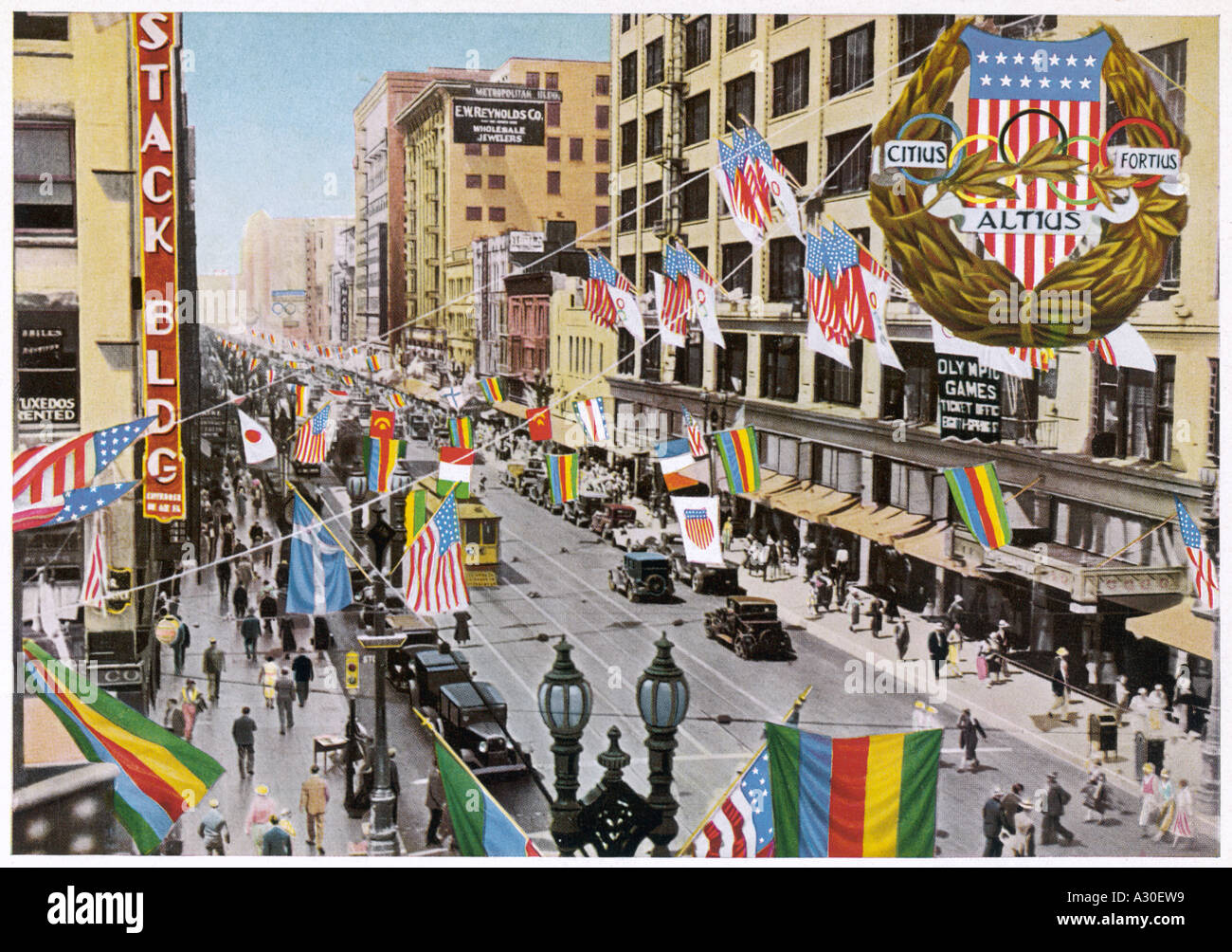 Los angeles 1932 hi-res stock photography and images - Alamy