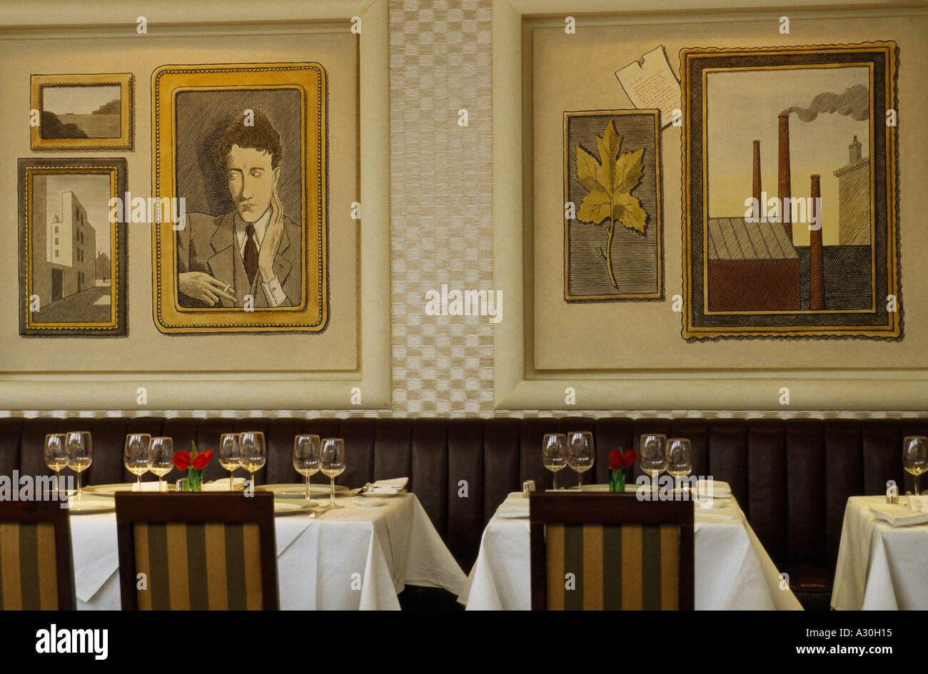 marco pierre white s mirabelle restaurant in mayfair Stock Photo
