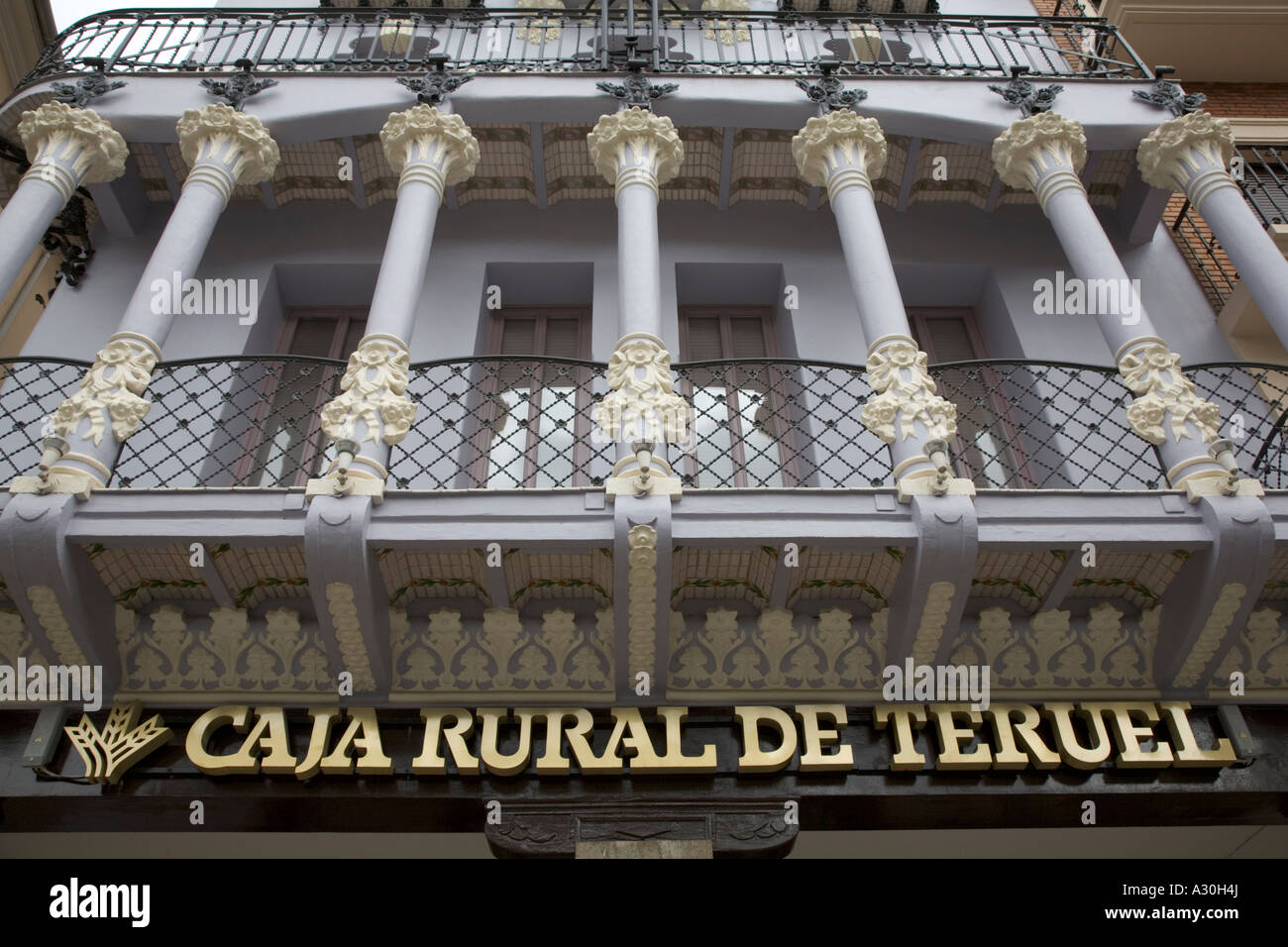 Caja Rural deTeruel on Plaza del Torico in Teruel Aragon region Spain Stock  Photo - Alamy