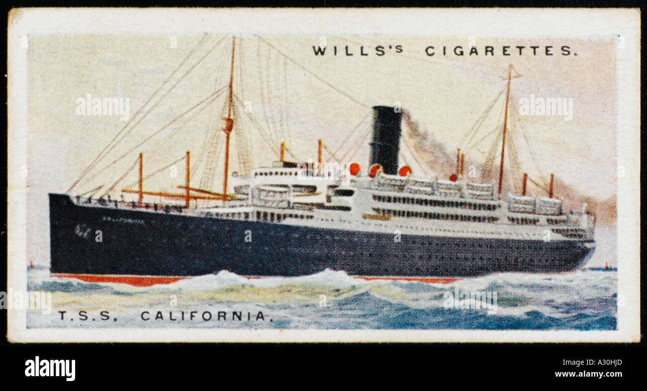 Steamship California Stock Photo