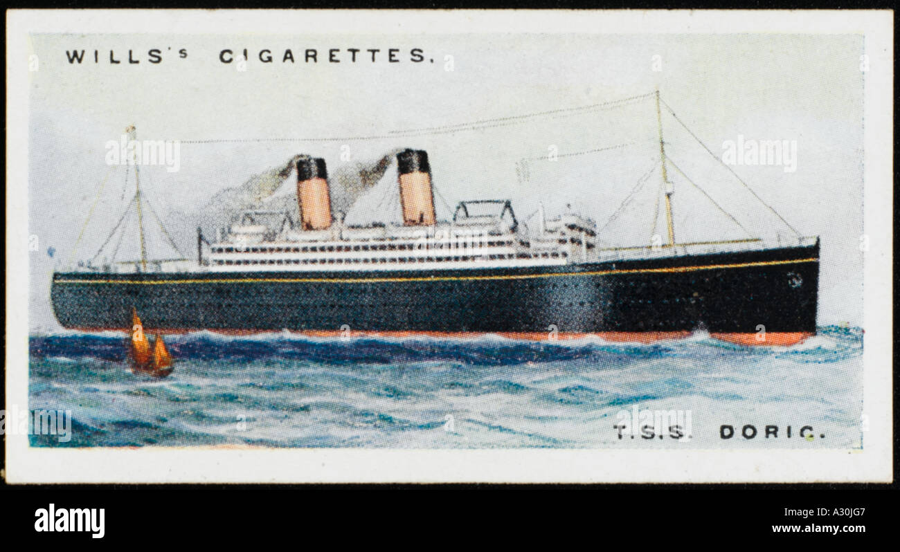 Steamship Doric Stock Photo