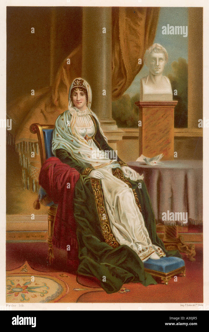 Maria Bonaparte Mother Stock Photo