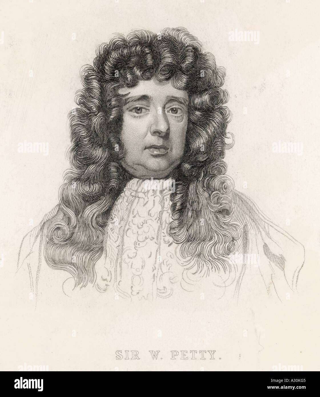 Sir William Petty Stock Photo Alamy