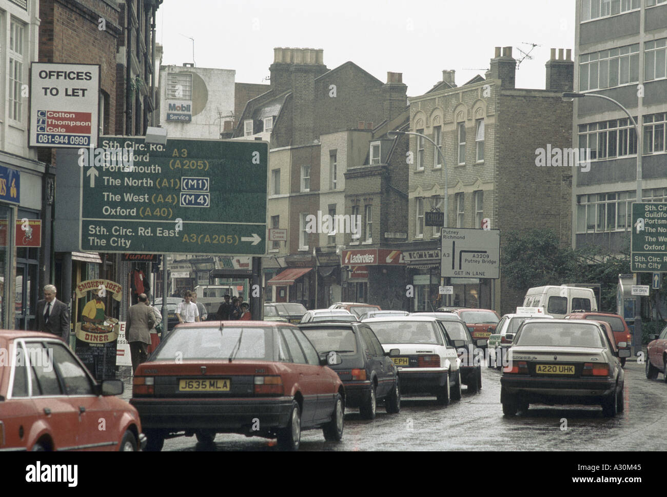Traffic in london stock photo alamy