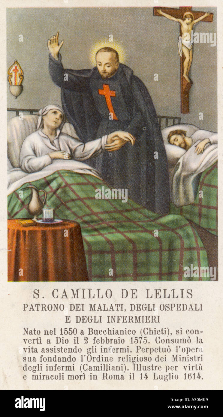 St Camillo De Lellis Stock Photo Alamy