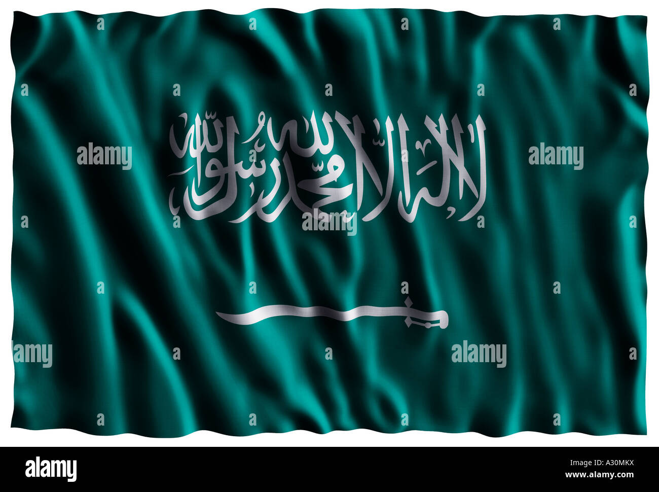 Flag of saudi arabia hi-res stock photography and images - Alamy