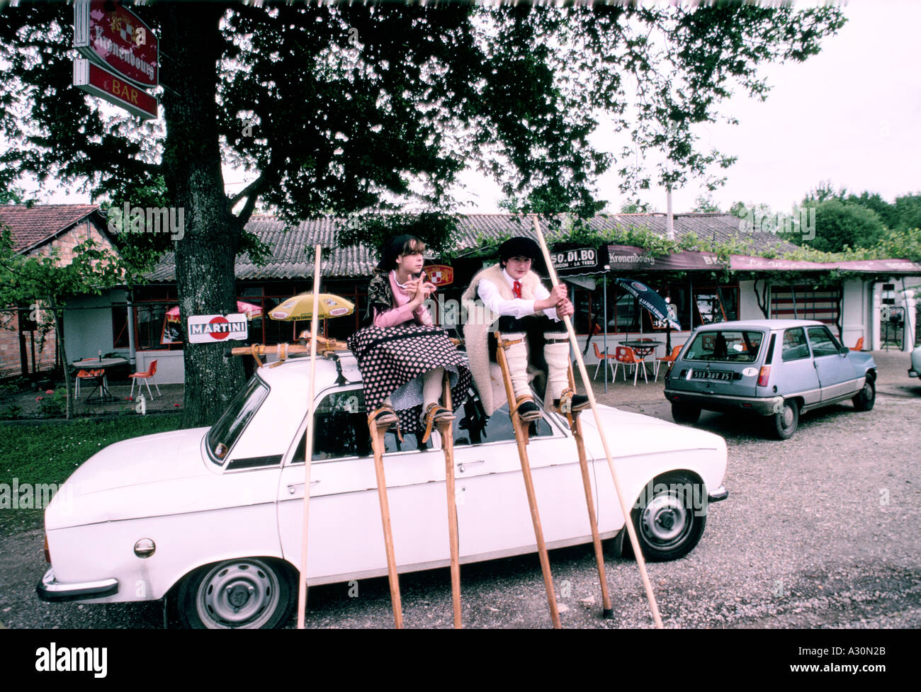 Shepherds on stilts hi-res stock photography and images - Alamy