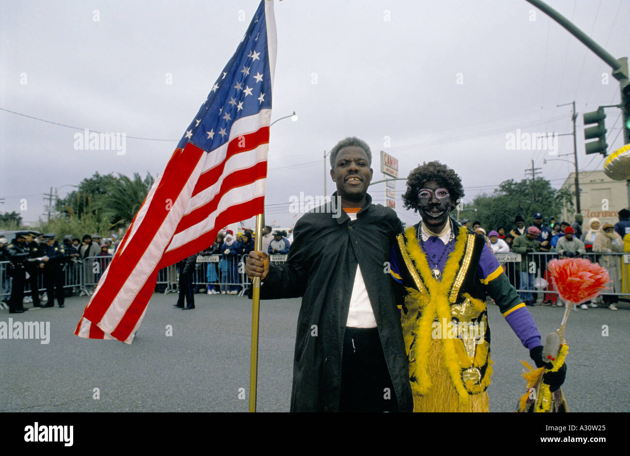 new orleans Louisiana Mardi Gras Stock Photo