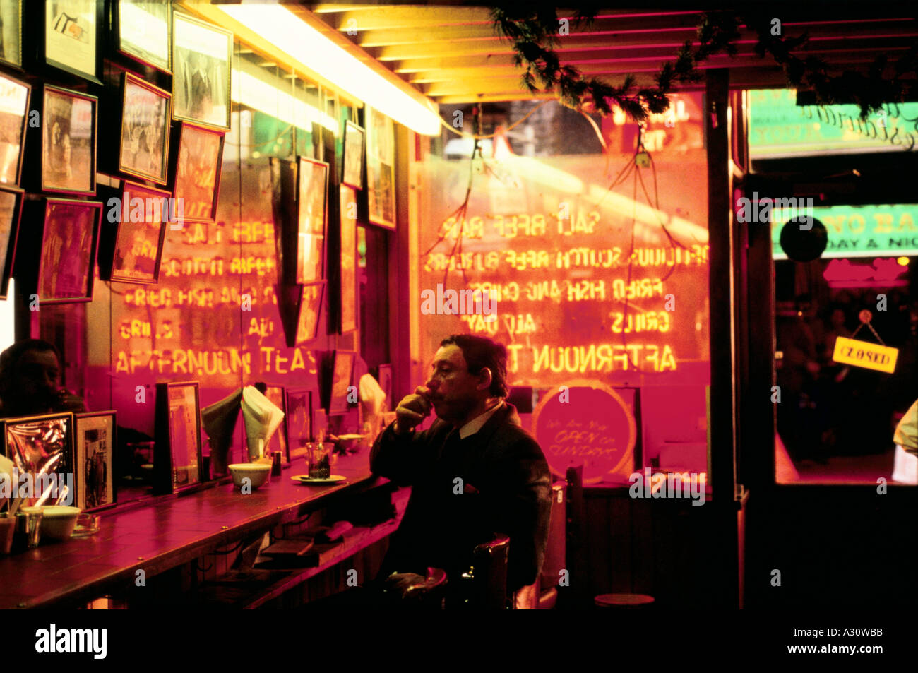 salt beef bar london west end Stock Photo Alamy