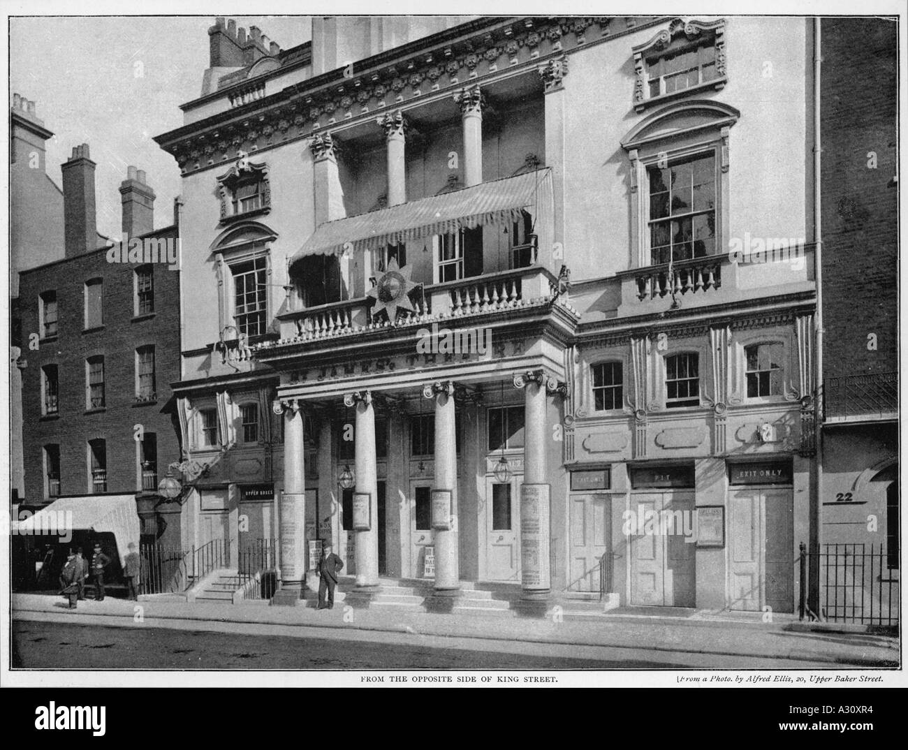 St James Theatre 1895 Stock Photo Alamy