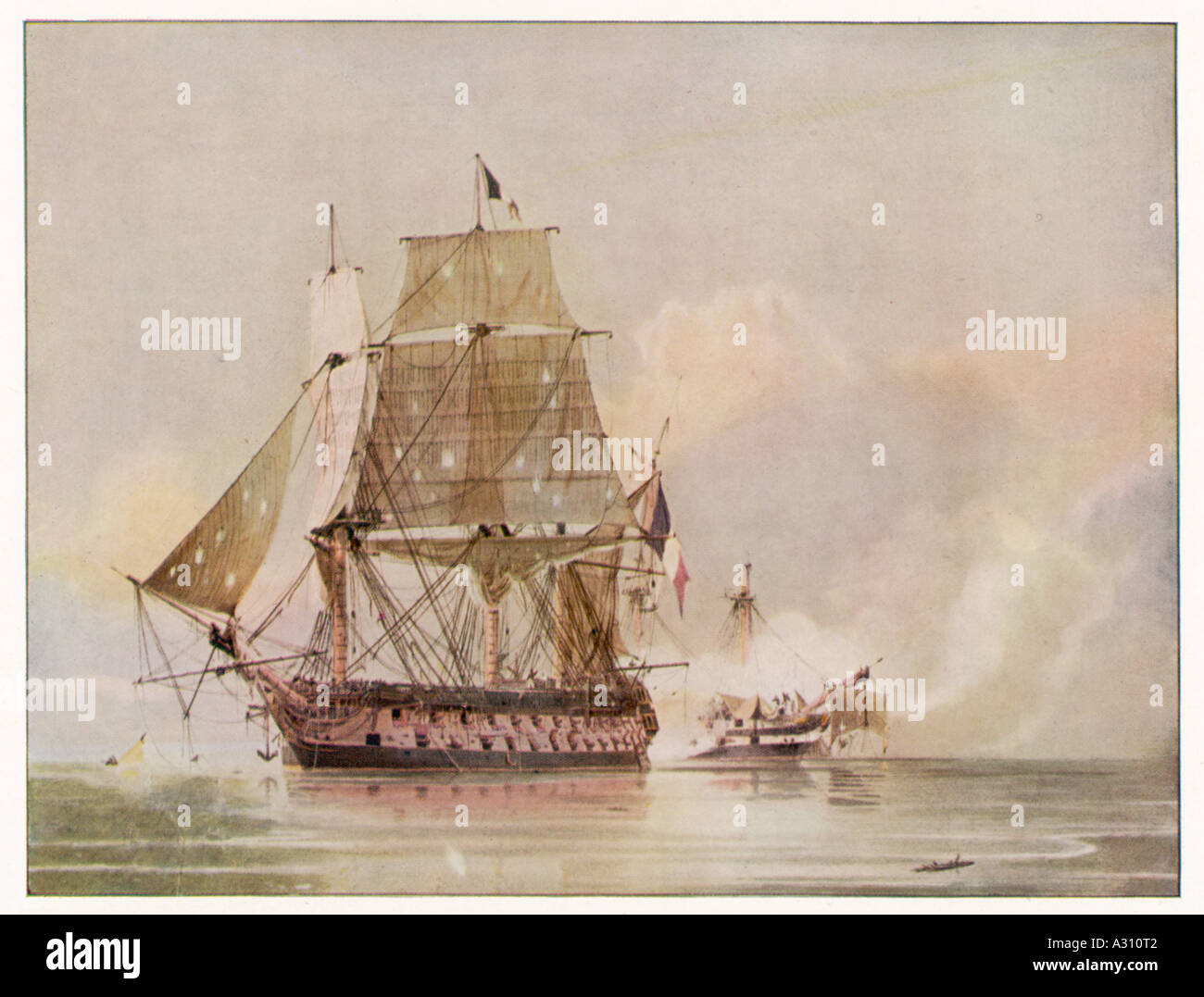 Naval Action 1798 Stock Photo Alamy