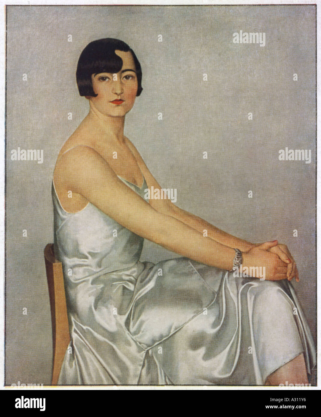 Female Type Serveau 1931 Stock Photo