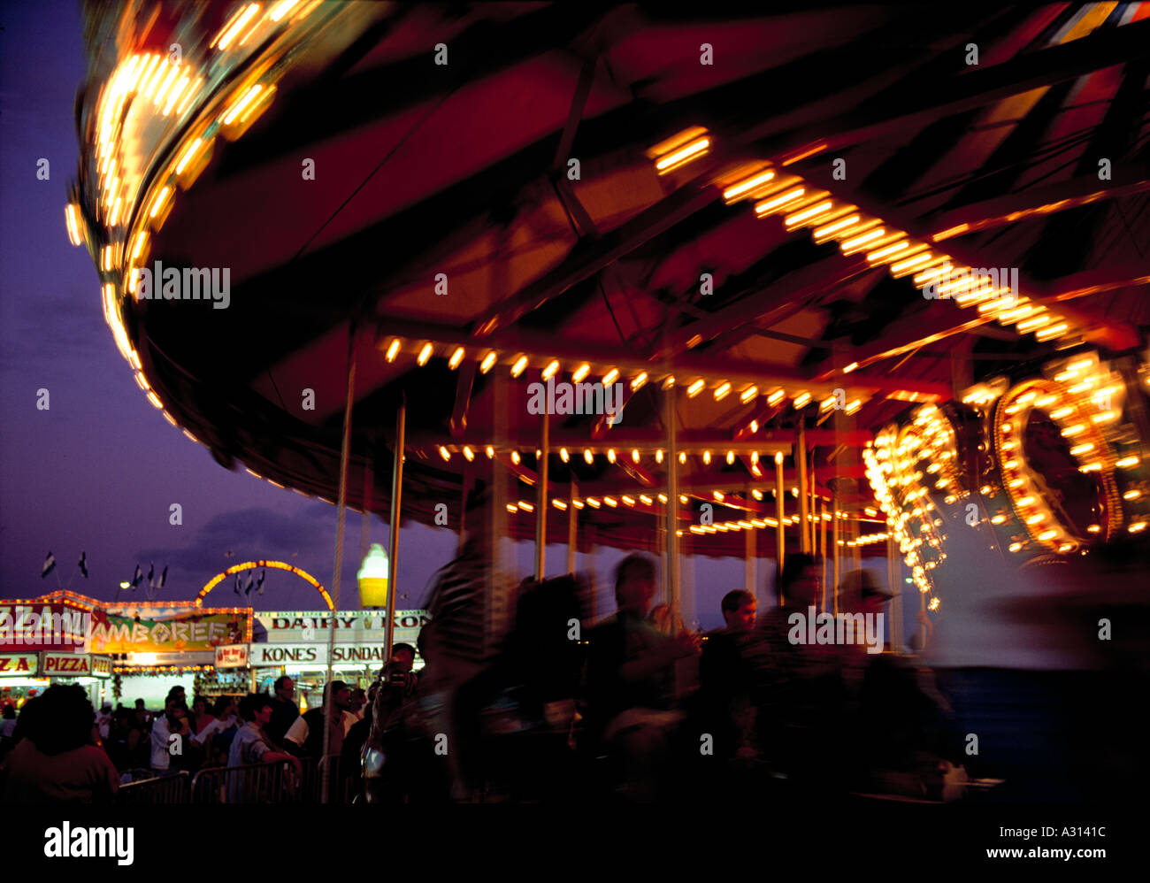Amusement Park Tampa Florida USA Stock Photo Alamy