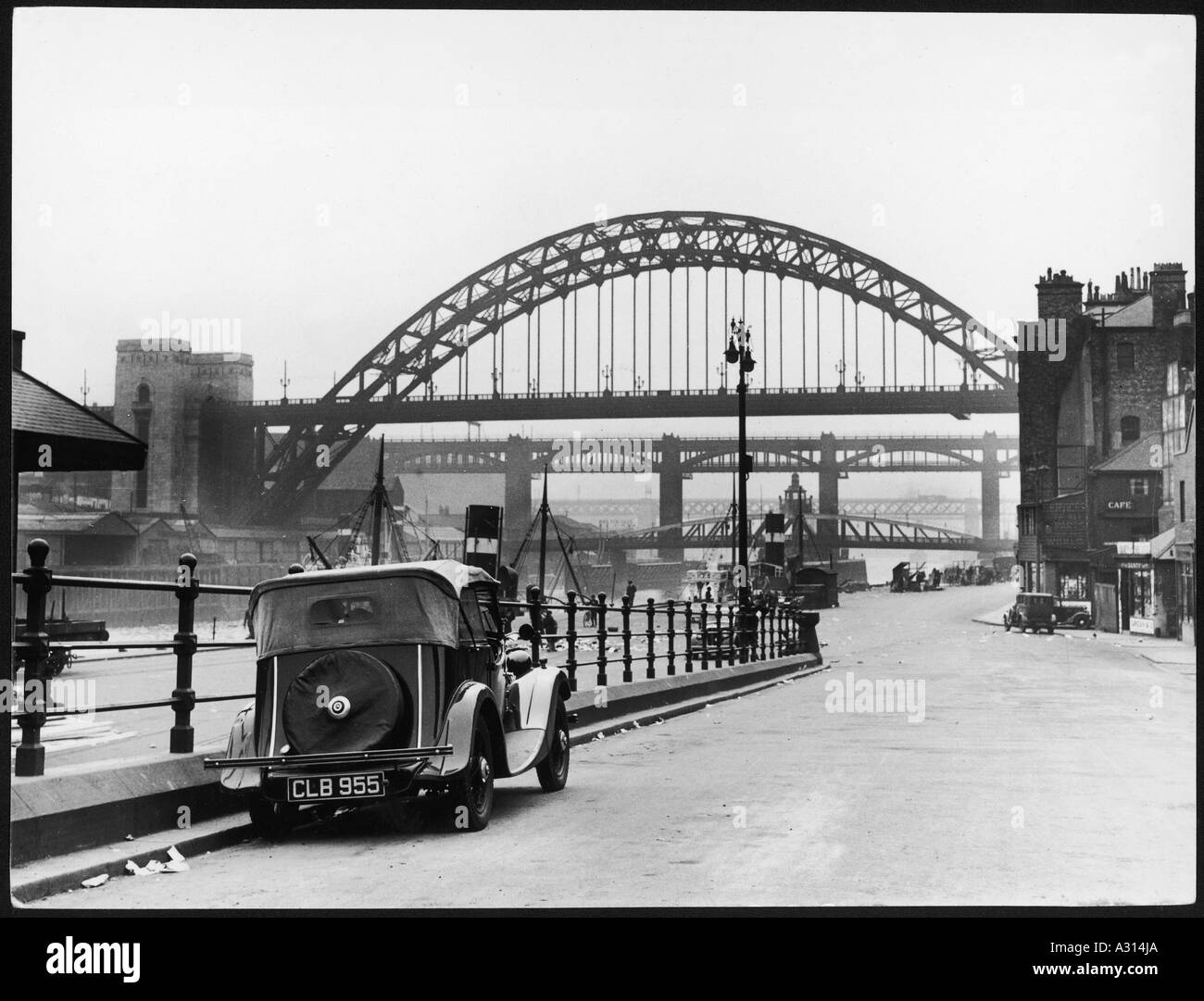 Bridges On The Tyne Stock Photo