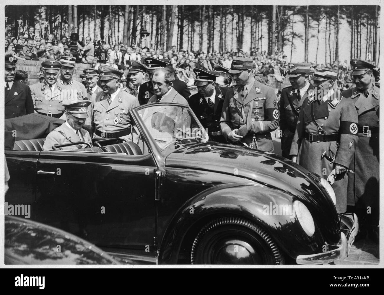 Hitler Kdf Wagen 1938 Stock Photo
