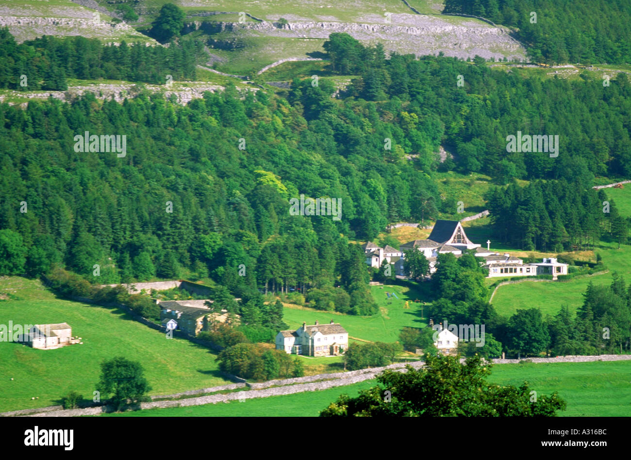 Scargill House Kettlewell Yorkshire Stock Photo Alamy