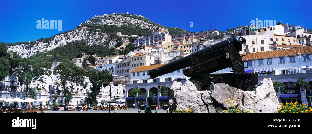 Gibraltar Casemates Square Stock Photo