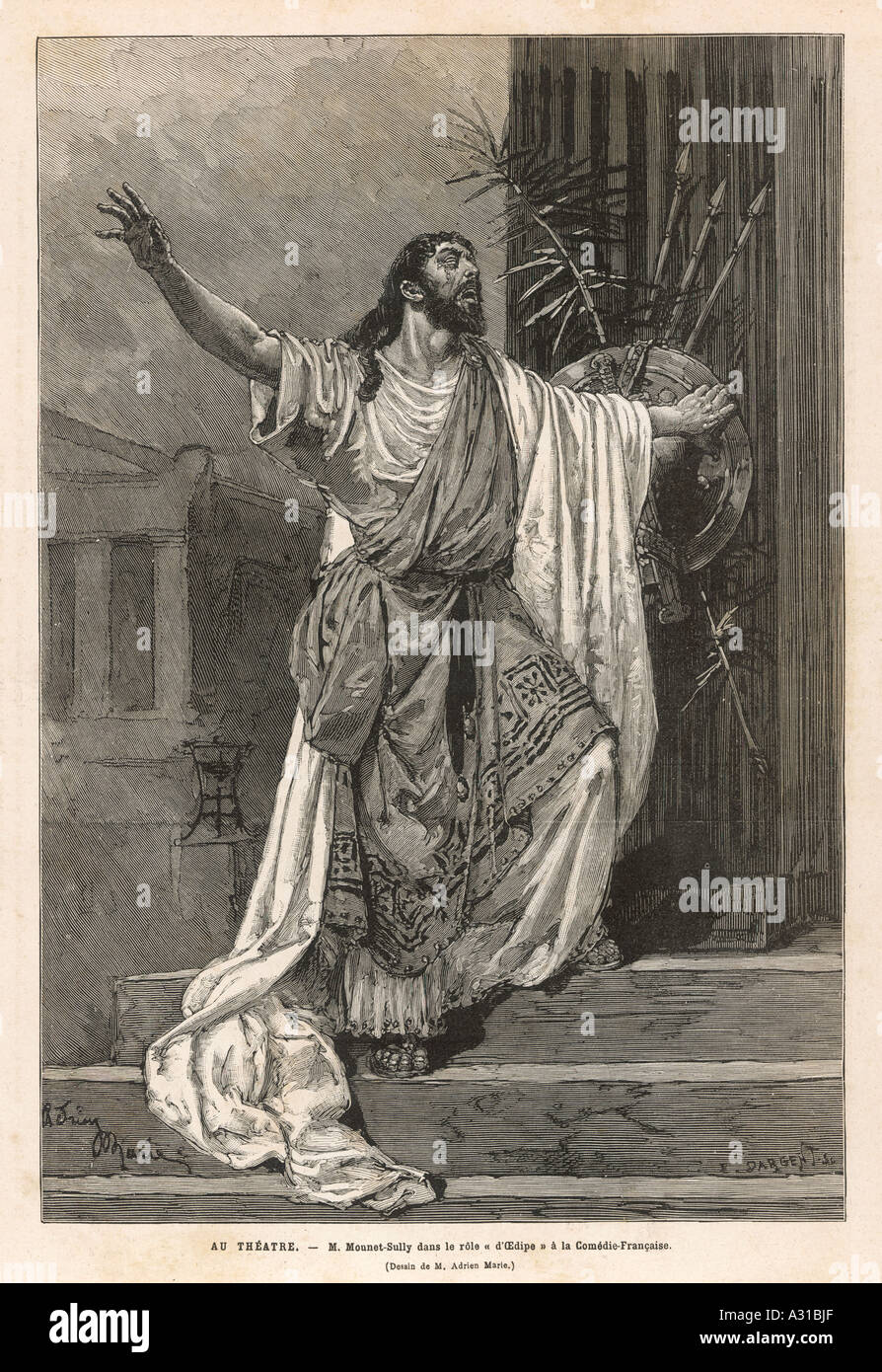 Oedipus rex theatre hires stock photography and images Alamy