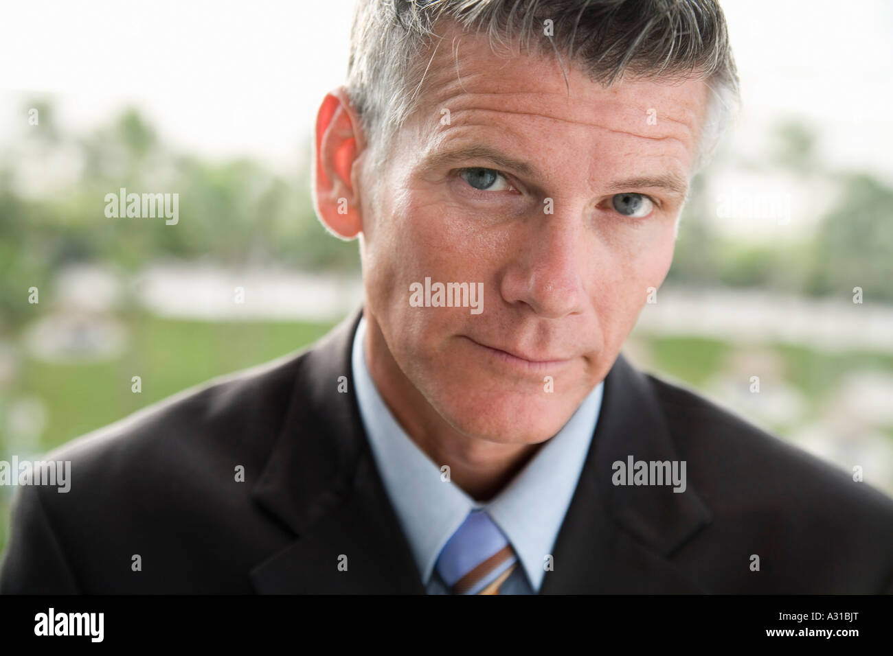 Portrait of businessman Stock Photo