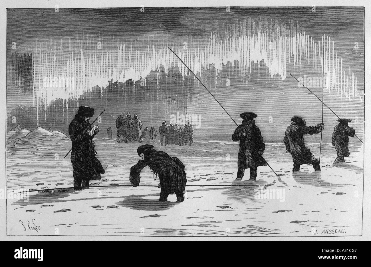 Maupertuis In Lapland Stock Photo Alamy