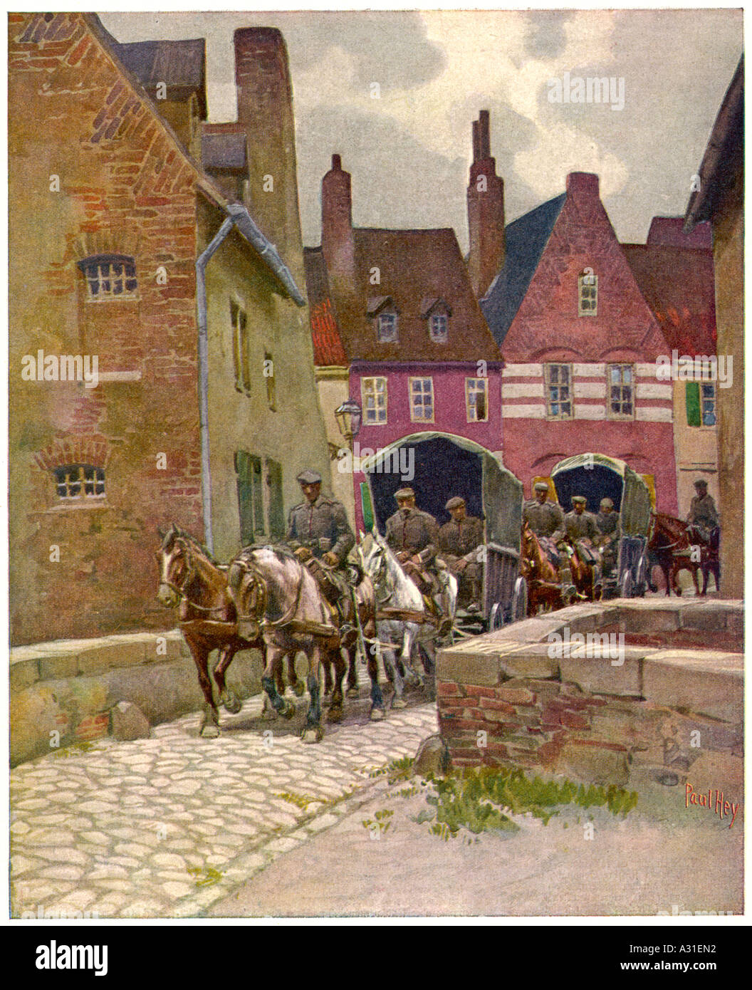 German Supplies Moved Stock Photo Alamy