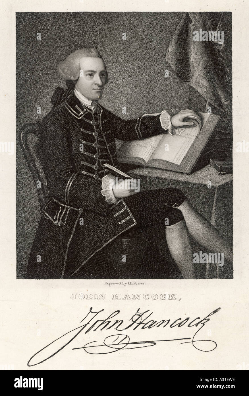 John Hancock Stock Photo Alamy