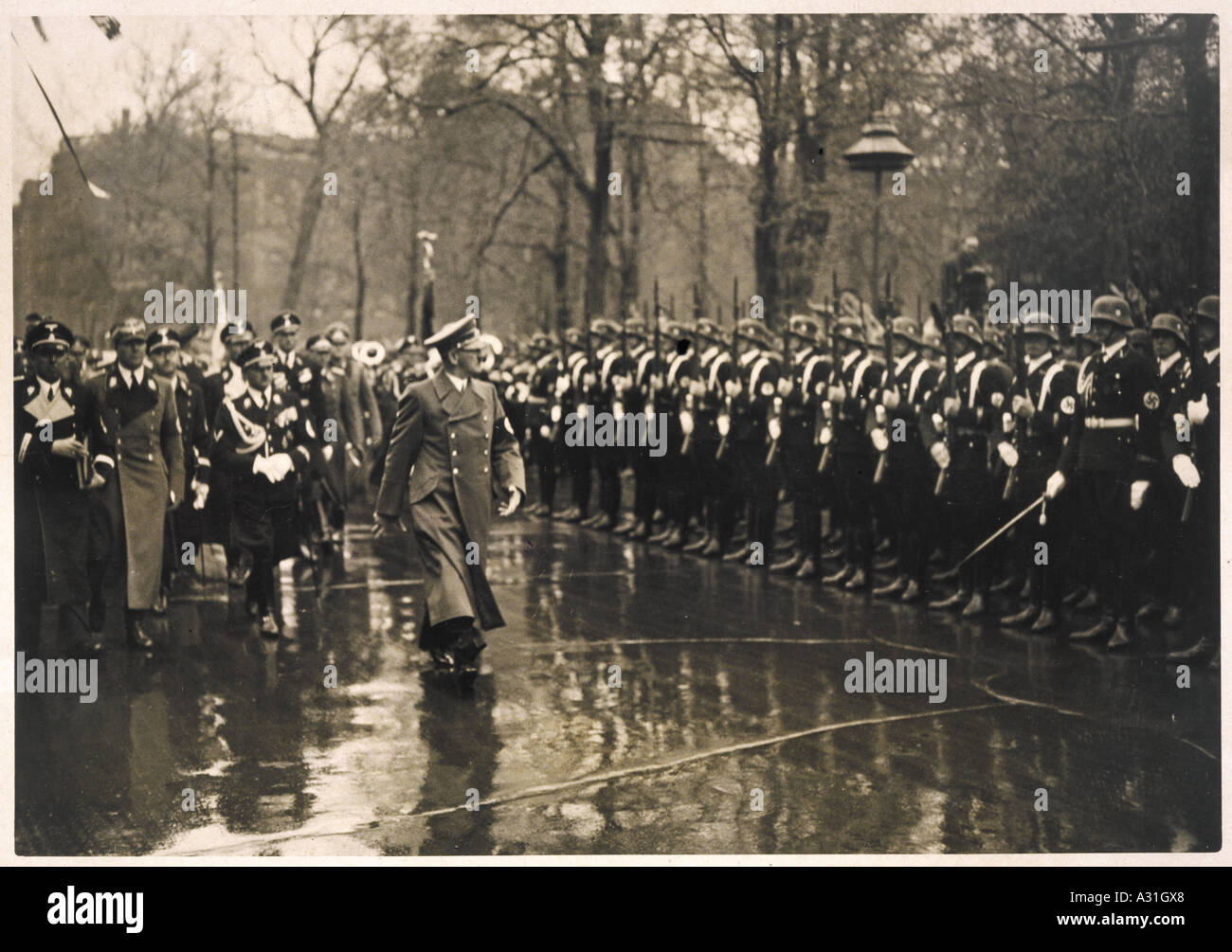 Hitler Ss Heibstandard Stock Photo