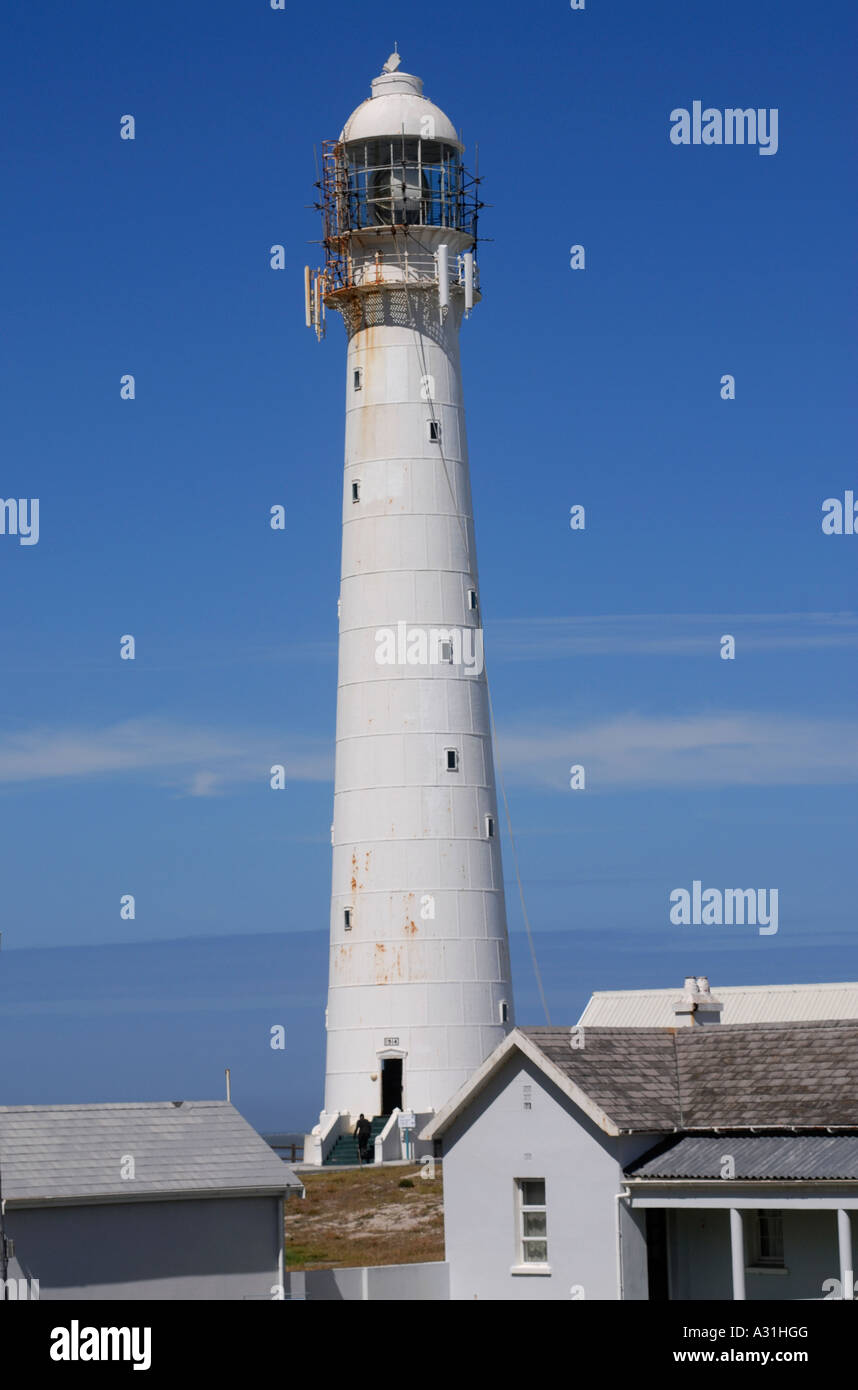 The Slangkoppunt Lighthouse Slangkop Point Light Stock Photo