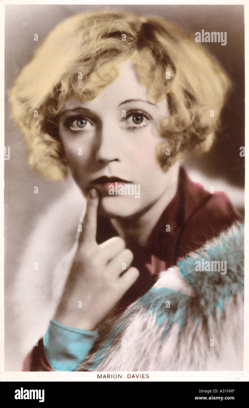 Marion Davies Question Stock Photo