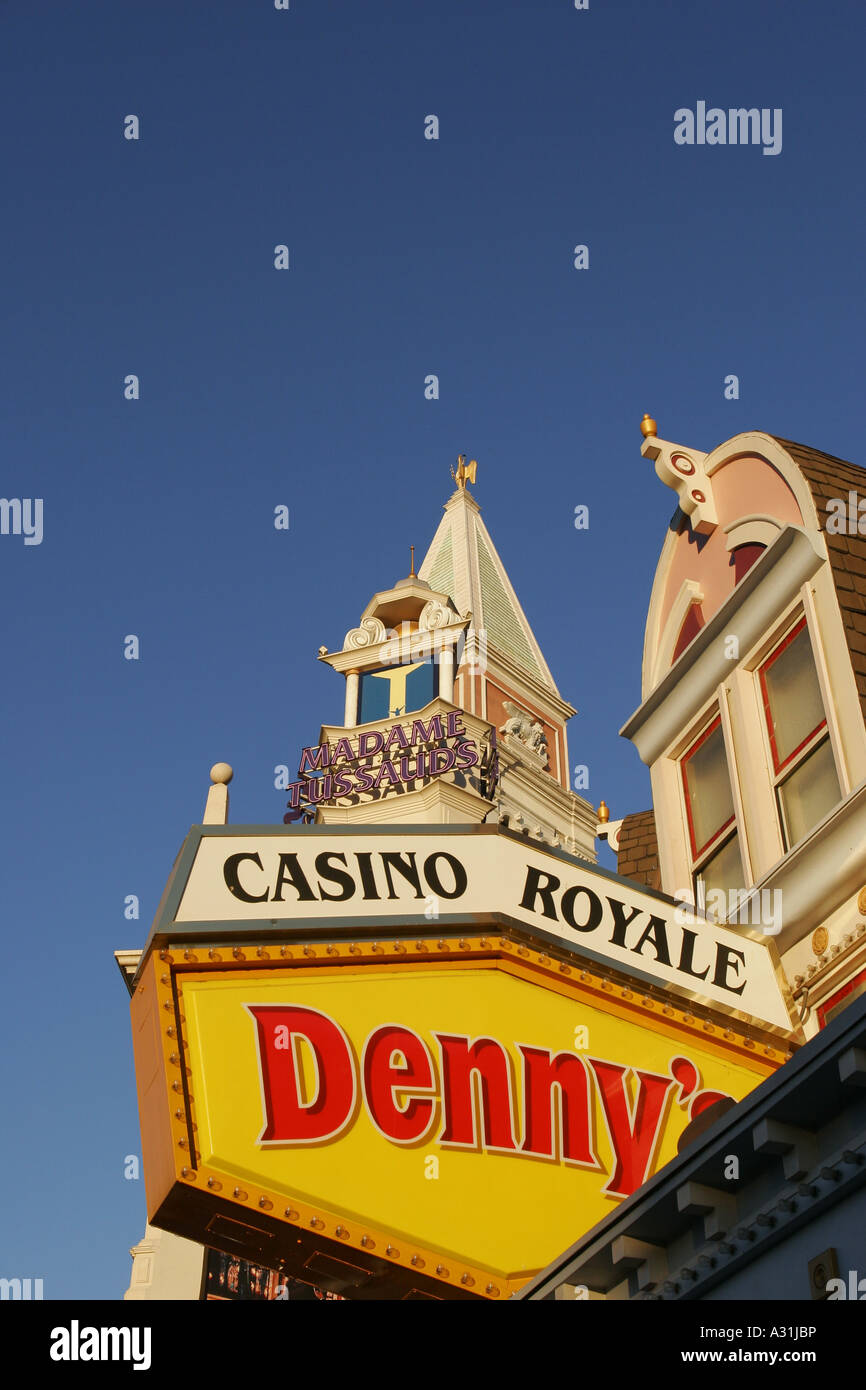 Casino Royale Las Vegas Nevada USA Stock Photo