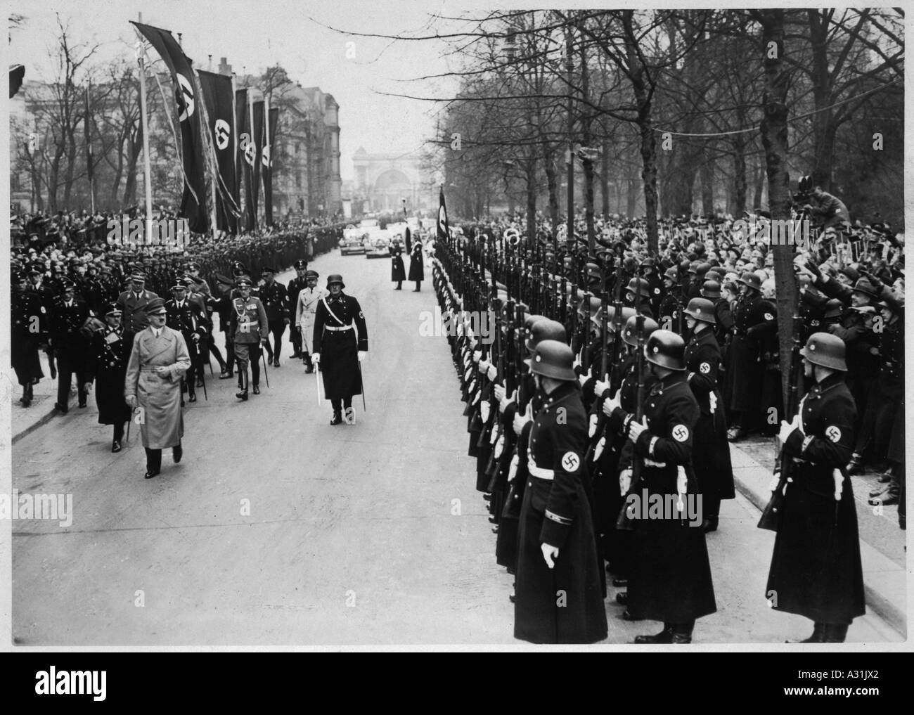 Hitler Leibstandard Stock Photo