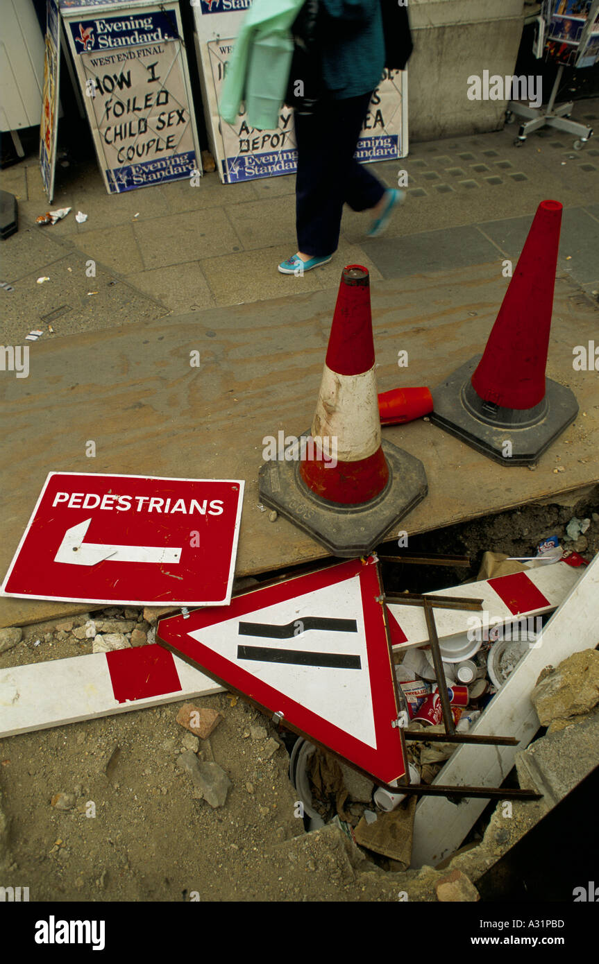 Dug up pavement hires stock photography and images Alamy